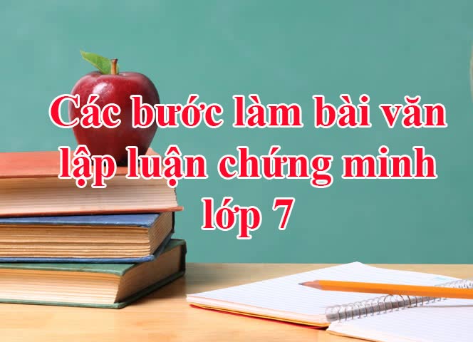 cac buoc lam bai van lap luan chung minh lop 7 hay